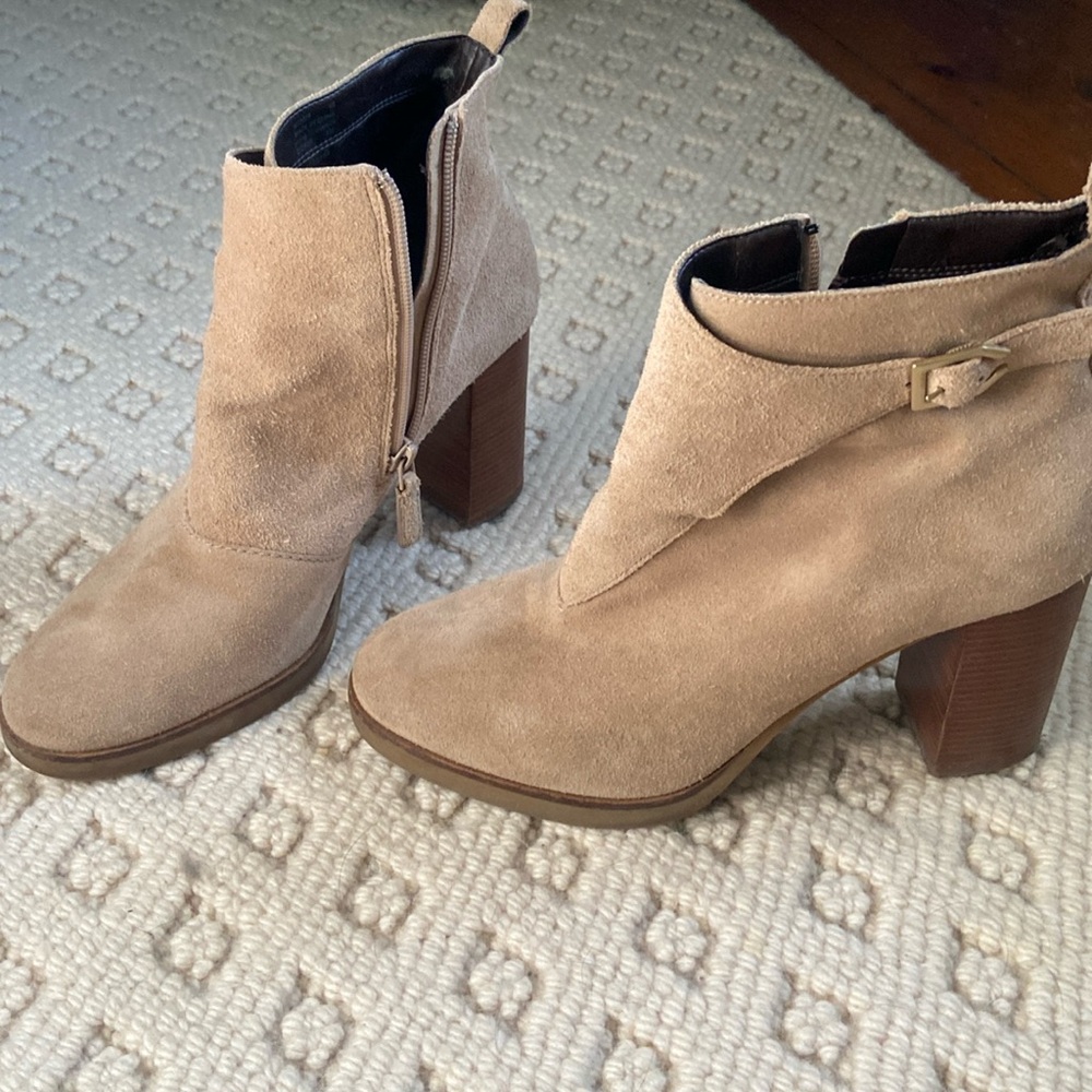 Suede Ankle Boots
